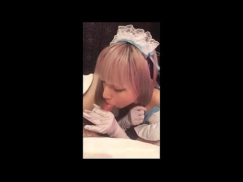 ❤️ Japanese Idol [mayuka], fransk hushjelp kostyme, del 1, blowjob og rykk av med lotion ❌ Superporno hos oss ️❤